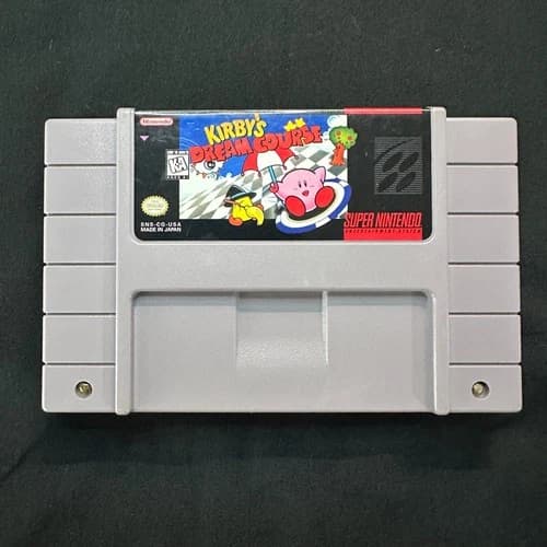 Kirby's Dream Course SNES Super Nintendo - Authentic- Game Only