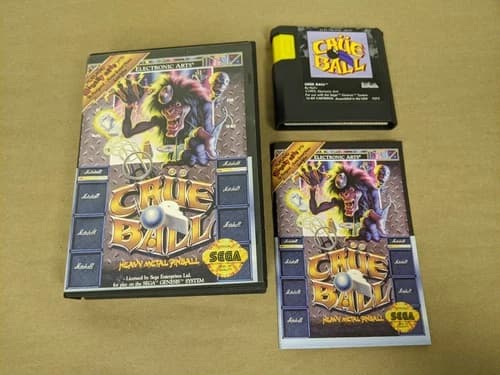 Crue Ball Sega Genesis Complete in Box
