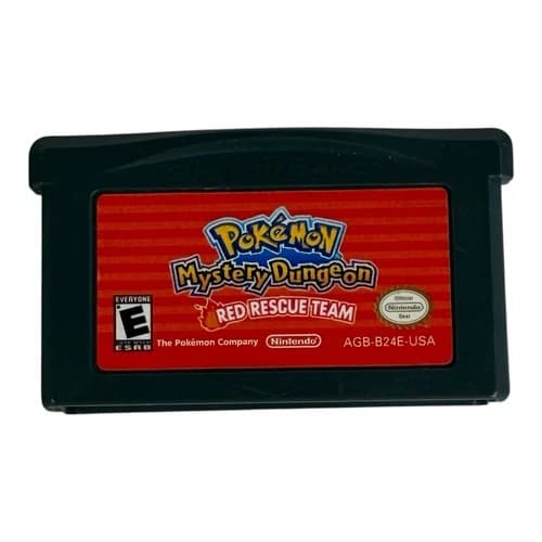 Pokemon Mystery Dungeon: Red Rescue Team (Nintendo Game Boy Advance, 2006) Works
