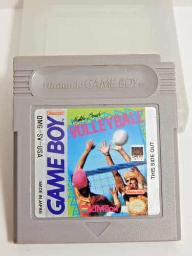 Nintendo Game Boy Malibu Beach Volleyball Authentic 1990 Guaranteed