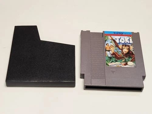 Toki Nintendo NES Game Cartridge Authentic