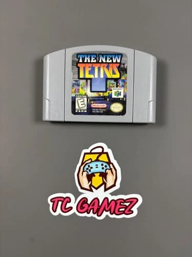 The New Tetris Nintendo 64 N64 Authentic Original