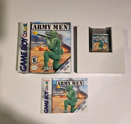 Army Men (Nintendo Game Boy Color, 1999) ☆ Complete ☆