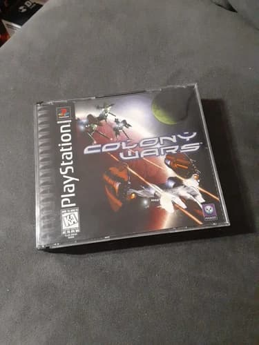 Colony Wars (Sony PlayStation 1, 1997) PS1 2 Discs CIB Complete Free Shipping