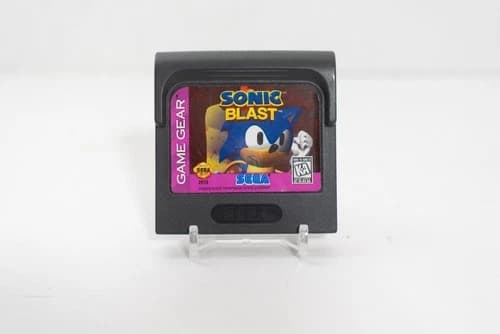 Authentic Sonic Blast Sega Game Gear Cartridge Only Retro Gaming 90s Arcade