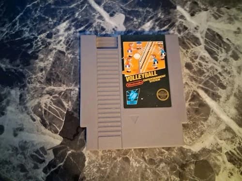 Volleyball Nintendo NES Authentic Tested Contacts Cleaned
