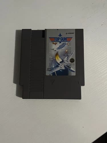 Top Gun (Nintendo NES, 1987) Clean Tested Working Great Condition