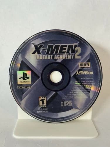X-Men: Mutant Academy 2 (PlayStation 1) - Disc Only - Tested - Disc Resurfaced