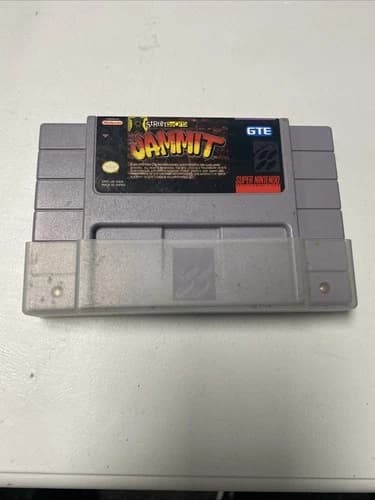 Jammit (Super Nintendo Entertainment System, 1994) - Authentic - Tested