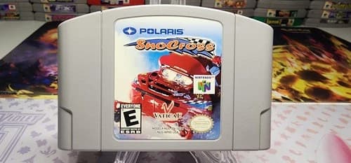 Polaris SnoCross For Nintendo 64 N64 Tested Authentic