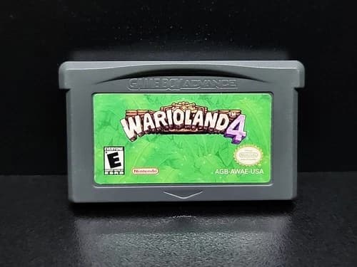 Wario Land 4 (Game Boy Advance) | Authentic | Tested | New Save Battery