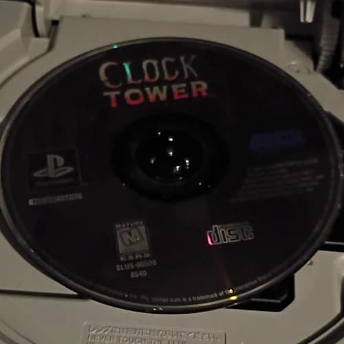 ASCII Entertainment Clock Tower Sony PlayStation 1 PS1 M-Mature READ
