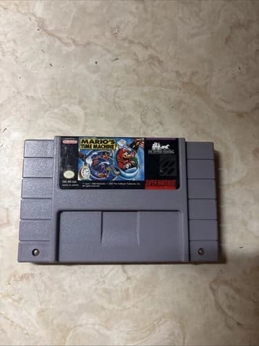 Mario's Time Machine (Super Nintendo Entertainment System, 1993)