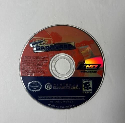 Barnyard Game (Nintendo GameCube, 2006) DISC ONLY
