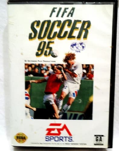 FIFA Soccer 95 Sega Genesis COMPLETE