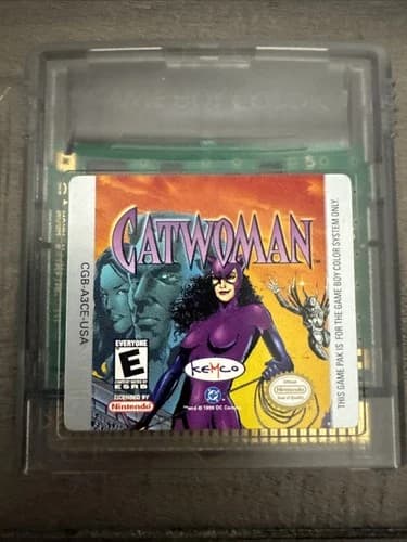 GAMEBOY COLOR CATWOMAN GAME