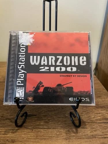 Warzone 2100 (Sony PlayStation 1, 1999) Complete CIB Tested Working