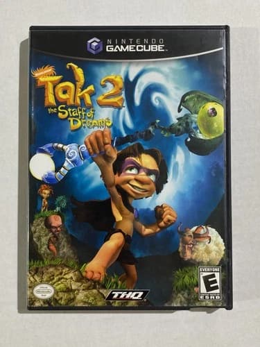 Tak 2: The Staff of Dreams Nintendo GameCube, Tested Free Shipping