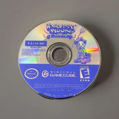 Harvest Moon A Wonderful Life Nintendo GameCube Disc Only Authentic Tested GC