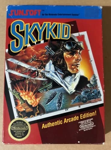 Nintendo NES Sky Kid Complete CIB
