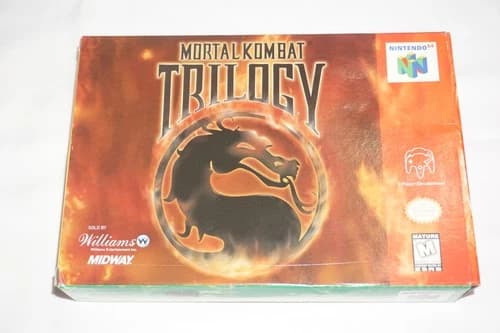 Mortal Kombat Trilogy (Nintendo 64 N64) Complete in Box w/ Reg Card CIB