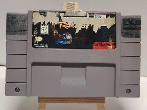 Primal Rage | Super Nintendo SNES Authentic Rough Label, Hollywood Video Rental