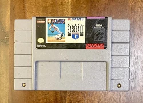 MLBPA Baseball (Super Nintendo Entertainment System, 1994) SNES