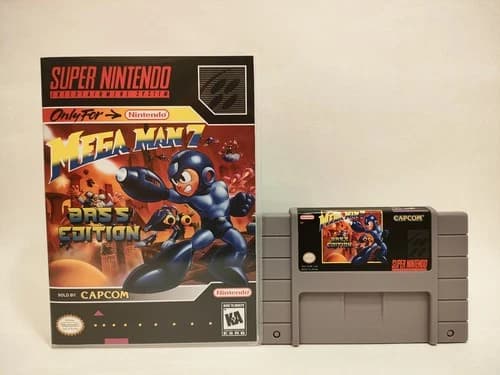 Mega Man 7 Bass Edition for Super Nintendo SNES