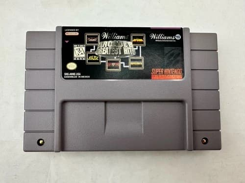 Williams Arcade's Greatest Hits (Super Nintendo SNES, 1996) Game Only - Tested