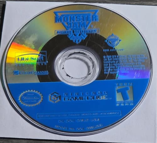 Monster Jam Maximum Destruction (Gamecube, 2002) Disc Only TESTED