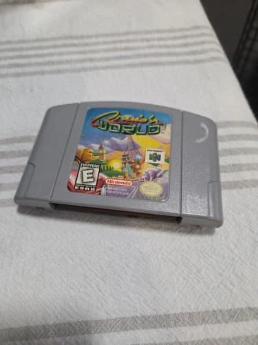 Cruis'n World Cruisin Racing Nintendo 64 N64 Tested Working Authentic