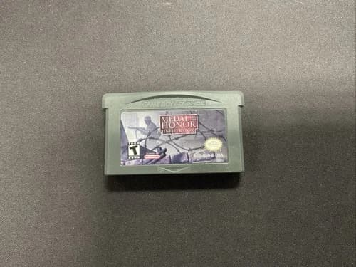 Medal of Honor: Infiltrator Game Boy Advance Cartridge, Tested Working