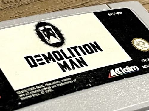 SNES Demolition Man