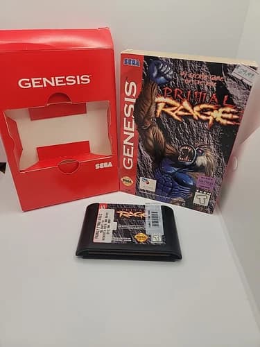 Sega Genesis (CIB) - Primal Rage - Complete Cardboard Box N Game