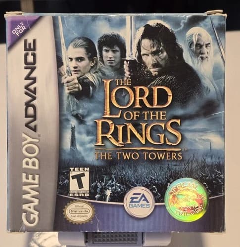 Lord of the Rings: The Two Towers (Nintendo Game Boy Advance) GBA CIB