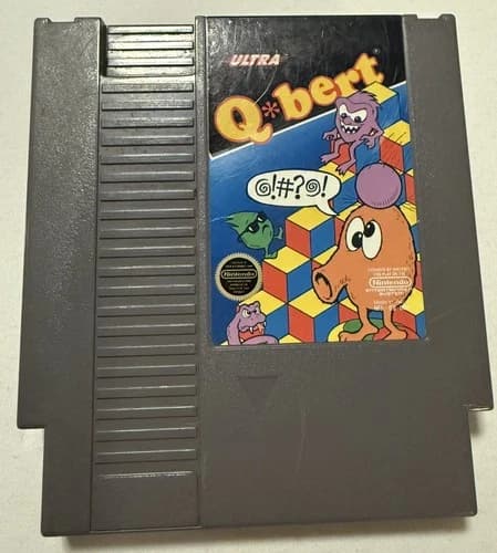 Q*bert Nintendo NES Arcade - by Ultra