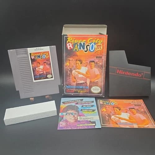River City Ransom (Nintendo NES, 1989) Authentic Complete CIB
