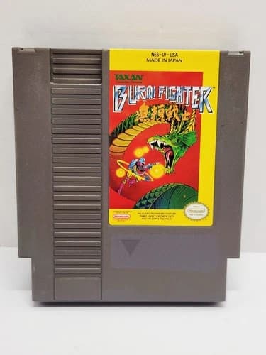 Burai Fighter Nintendo Nes Cleaned & Tested Authentic