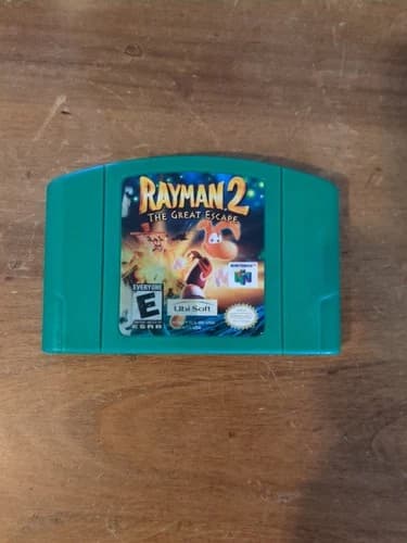 Rayman 2: The Great Escape (Nintendo 64, 1999) Cart Only Authentic Tested N64