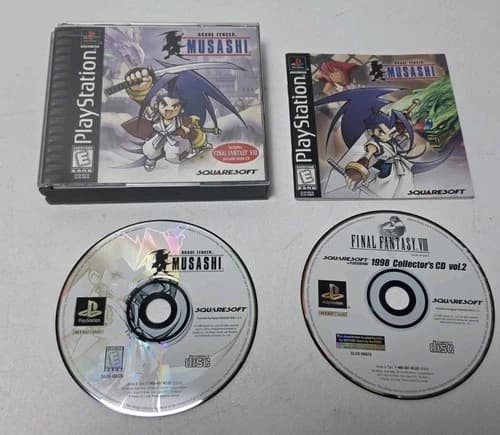 Brave Fencer Musashi (Sony PlayStation 1, 1998) Complete PS1 CIB