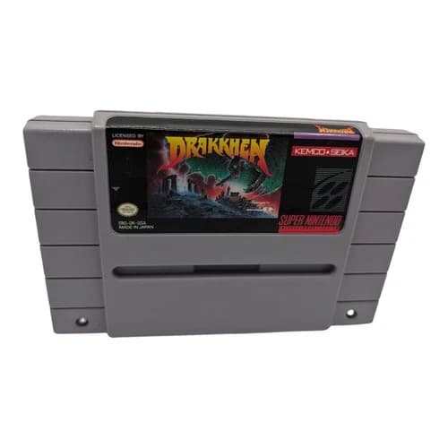 Drakkhen (Super Nintendo, SNES, 1991) Cartridge Only Authentic And Tested