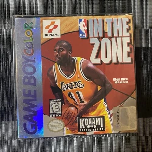 Konami NBA In The Zone Game Boy Color 1999 *CIB*