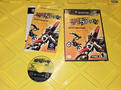 MX Superfly Featuring Ricky Carmichael Nintendo Gamecube CIB Authentic Tested