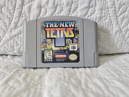 Nintendo The New Tetris Nintendo 64 N64 Multiplayer Puzzle Tested And Working
