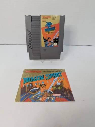 Dragon Spirit: The New Legend (Nintendo, NES 1990) Authentic Game Cartridge