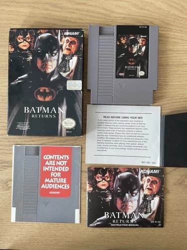 Batman Returns NES CIB