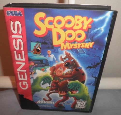 Scooby-Doo Mystery (Sega Genesis, 1995) Complete with Manual-Free Shipping