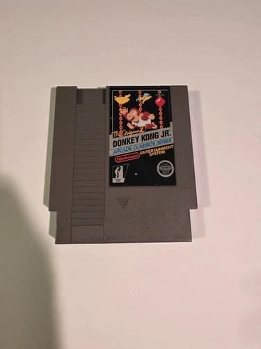 Donkey Kong Jr. (Nintendo NES, 1986) ☆ Authentic ☆