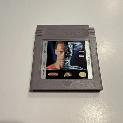 Terminator 2: Judgment Day (Nintendo Game Boy, 1991) Cartridge tested.