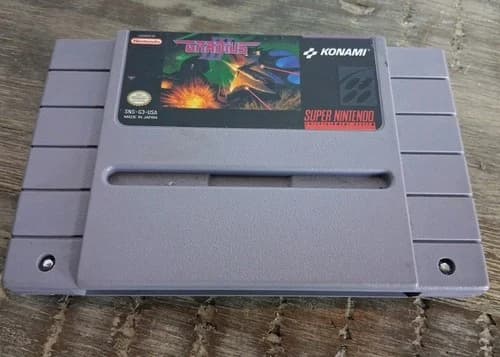 Gradius III 3 Super Nintendo SNES Works Excellent Condition Konami